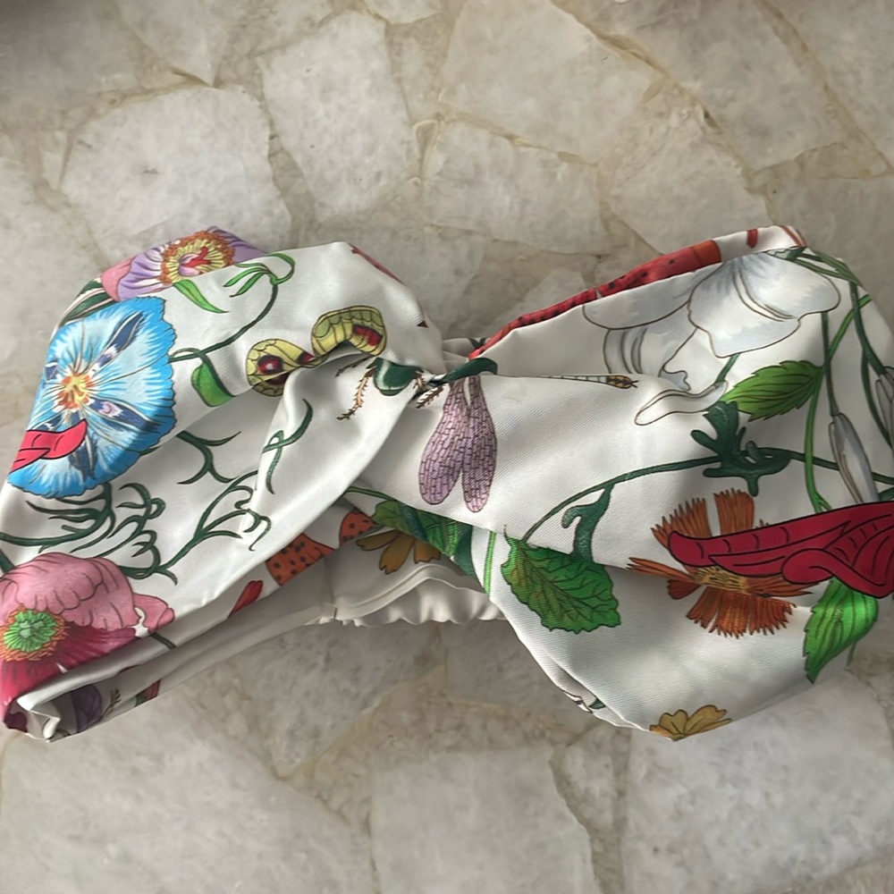 Gucci silk headband turban